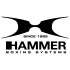 Hammer boxing bag synthetic leather white/black 100 - 150 cm  H93110